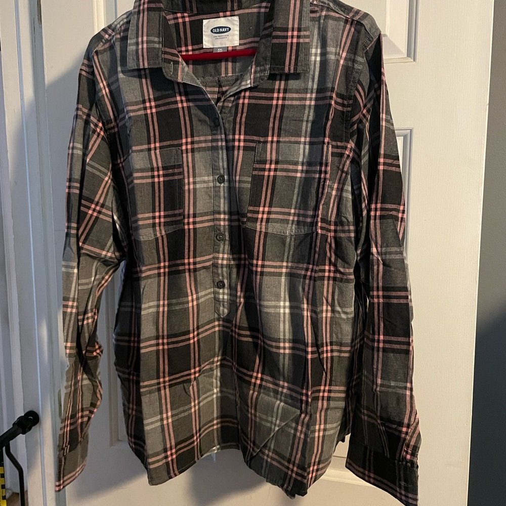 Old Navy plaid top
